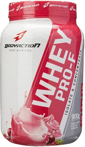 WHEY PRO F BODYACTION IOGURTE COM FRUTAS VERMELHAS 900 G
