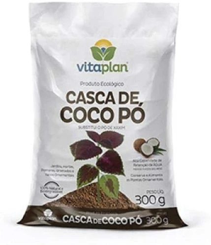 CASCA DE COCO PÓ NUTRIPLAN 300 GRAMAS