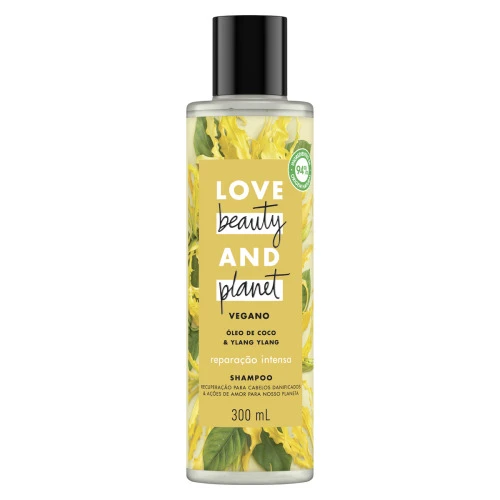 SHAMPOO LOVE BEAUTY PLANET REPARAÇÃO INTENSA FRASCO 300ML