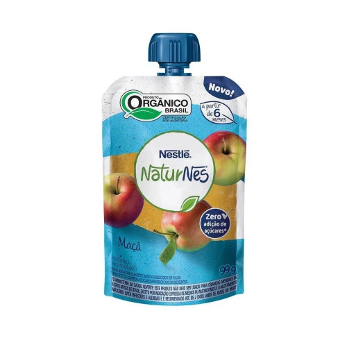 PURÊ ORGÂNICO NESTLÉ NATURNES MAÇÃ 99G
