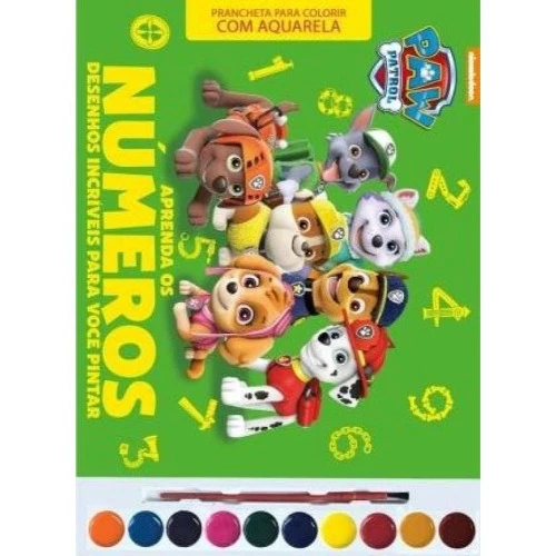 LIVRO ED ONLINE PRANC PARA COLORIR COM AQUA P CANINA