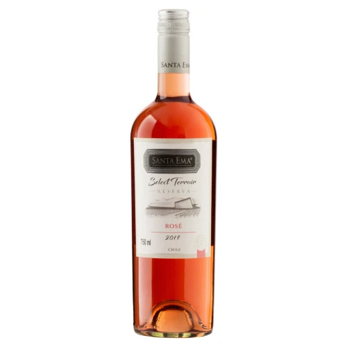 VINHO CHILENO ROSÊ RESERVA SELECT TERROIR SANTA EMA ISLA DE MAIPO GARRAFA 750ML