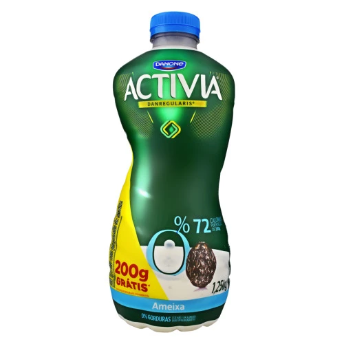 LEITE FERMENTADO DESNATADO AMEIXA ACTIVIA GARRAFA 1 25KG