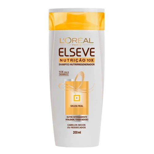 SHAMPOO ELSEVE NUTRICAO 10X 200ML LOREAL PARIS