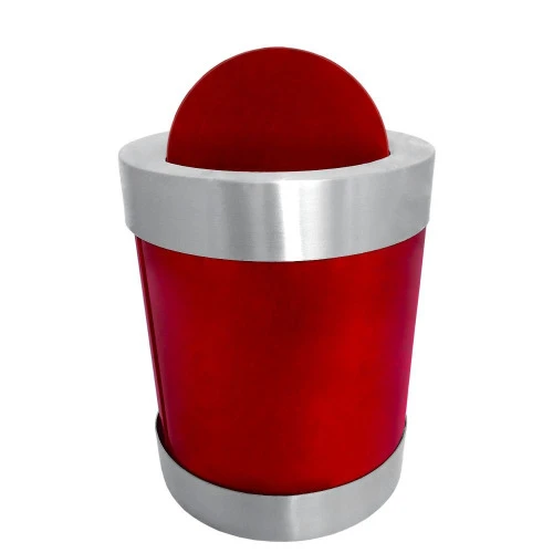 LIXEIRA BMC 12L TAMPA BASCULANTE P