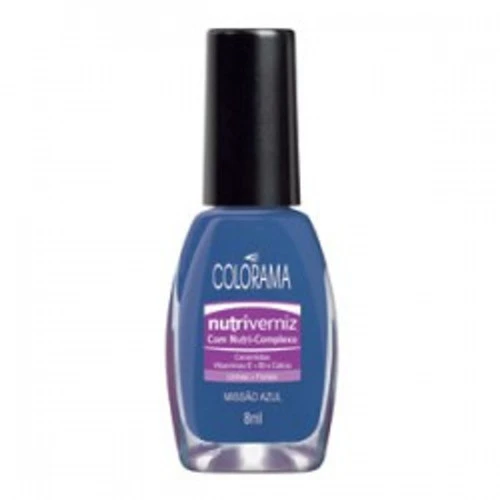 ESMALTE COLORAMA FÓRMULA SECRETA NUTRIVERNIZ MISSÃO AZUL 8ML