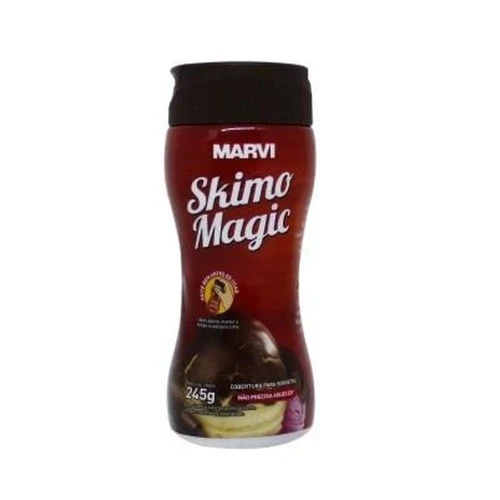 COBERTURA PARA SORVETE SKIMO MAGIC CHOCOLATE 245G