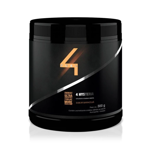 4 HYSTERIA LIMÃO 300G 4 FUEL