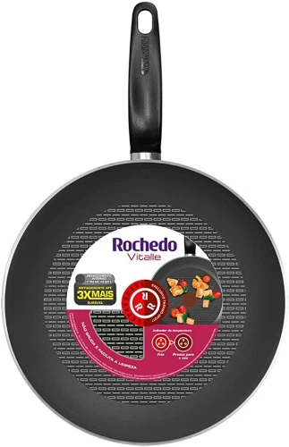 FRIGIDEIRA FRANCESA ROCHEDO VITALLE GLASS CINZA