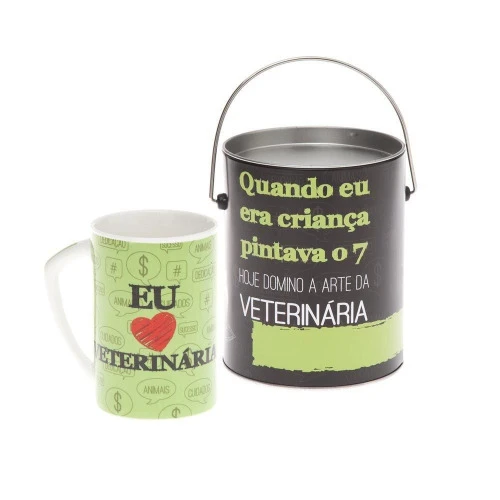 CANECA ZONACRIATIVA PROFISSÕES VETERINARIA