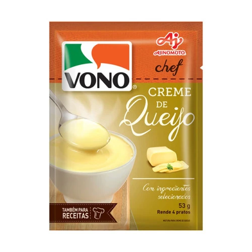 SOPA VONO CHEF CREME DE QUEIJO 53G
