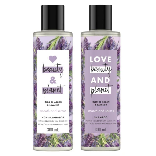 SHAMPOO LOVE BEAUTY AND PLANET SMOOTH AND SERENE 300ML