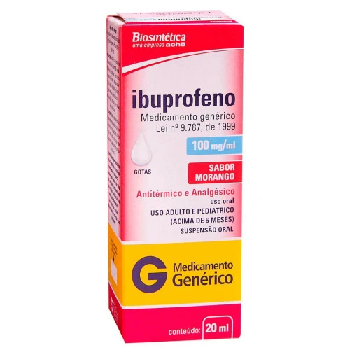 IBUPROFENO 100MG BIOSINTÉTICA