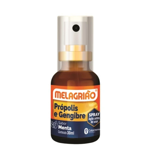 MELAGRIÃO SPRAY PRÓPOLIS E GENGIBRE SABOR MENTA 30ML