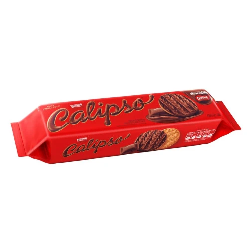 BISCOITO CALIPSO COBERTO CHOCOLATE 130G