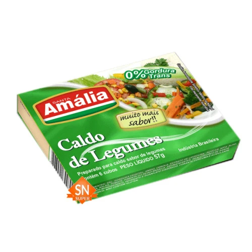 CALDO SANTA AMALIA 57GR LEGUMES