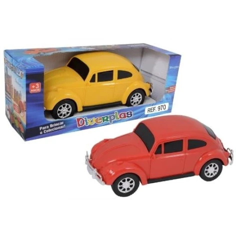 CARRINHO LX 21 CM FUSCA CORES SORTIDAS - 138399