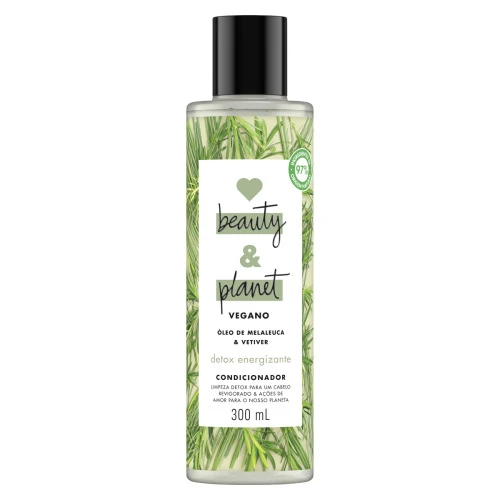 CONDICIONADOR LOVE BEAUTY PLANET DETOX ENERGIZANTE FRASCO 300ML