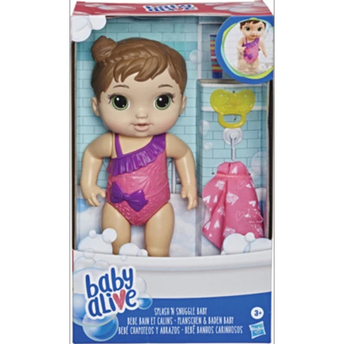 BONECA BABY ALIVE BANHO