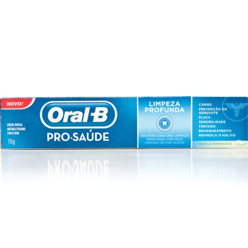 ORAL B PRO SAÚDE LIMPEZA PROFUNDA HORTELÃ
