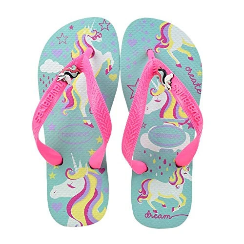 CHINELO HAV KIDS FANTASY ICE BLUE MARAVILHA 33 34