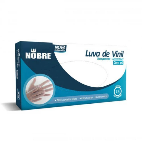 LUVAS PROCED NOBRE VINIL COM PO G