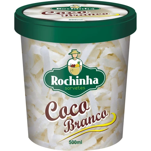 SORVETE COCO BRANCO ROCHINHA 500ML