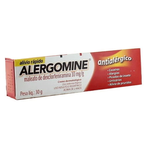 ALERGOMINE 10MG G CIMED CAIXA 30G