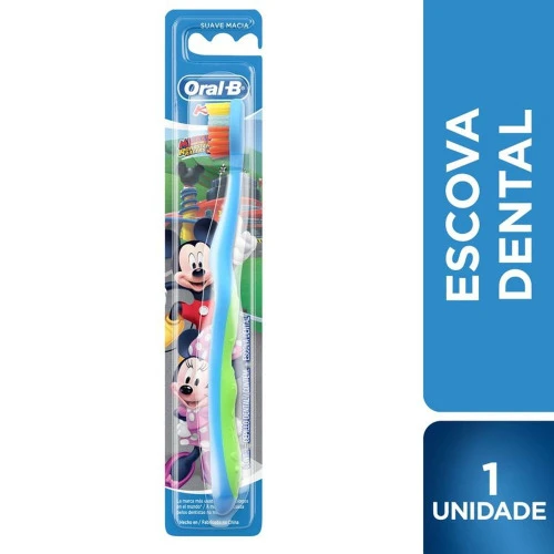 ESCOVA DE DENTE ORAL B MICKEY MACIA