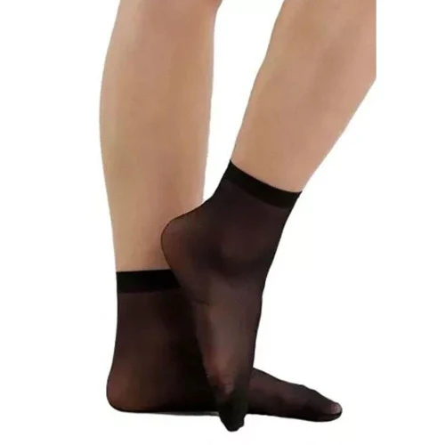 MEIA LUPO SOQUETE FINA 999 PRETA