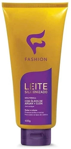LEITE SILICONIZADO FASHION SEM ENXÁGUE 400G