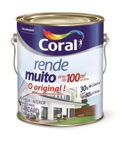TINTA ACRÍLICA FOSCO RENDE MUITO AMARELO FREVO 3 6L