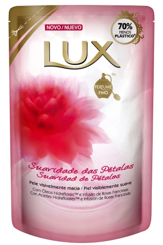 REFIL SABONETE LÍQUIDO LUX SUAVIDADE DAS PÉTALAS 220ML