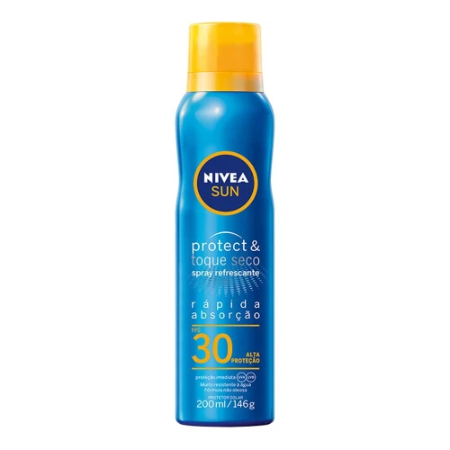 PROTETOR SOLAR CORPORAL NIVEA SUN PROTECT TOQUE SECO FPS30 SPRAY 200ML