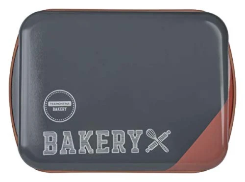 ASSADEIRA TRAMONTINA BACKERY 34CM FUNDA CINZA