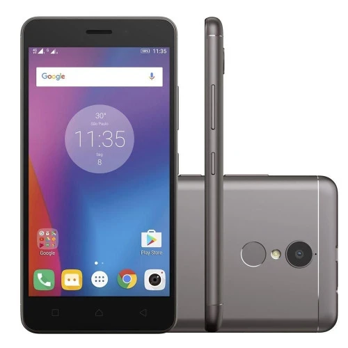 APARELHO CELULAR LENOVO VIBE K6 GRAFITE DUAL CHIP 32GBS