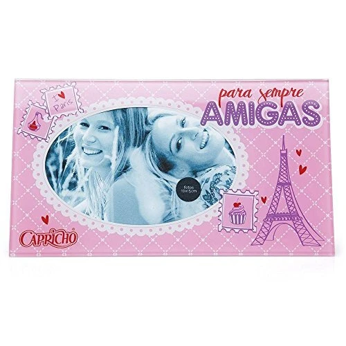 PORTA RETRATO LUDI TURISTA CHIC ROSA