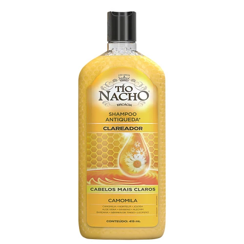 SHAMPOO TIO NACHO ANTIQUEDA CLAREADOR CAMOMILA 415ML