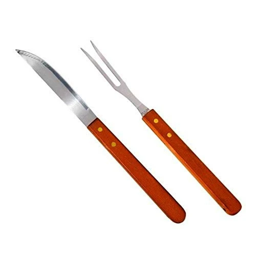 KIT CHURRASCO INOX GARFO FACA