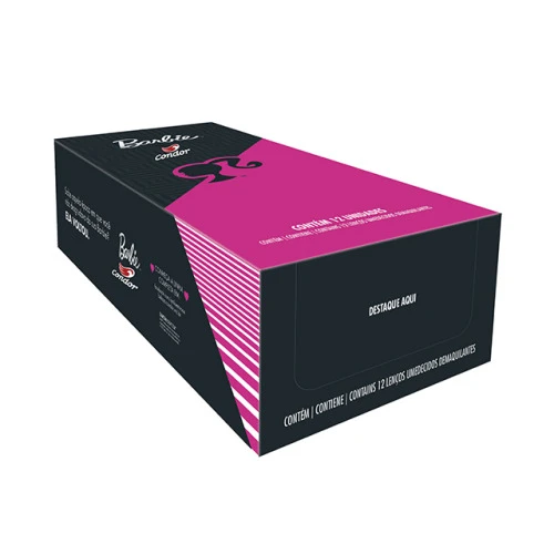 LENÇO DEMAQUILANTE CONDOR BARBIE COM 16 UNIDADES