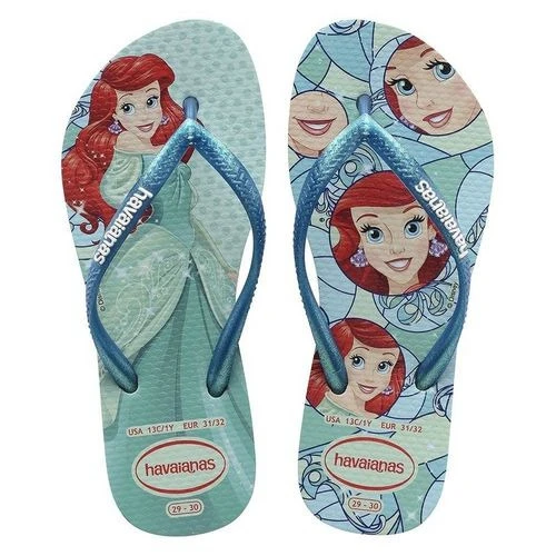 SANDALIA HAVAIANAS KIDS PRINCESS VERDE MENTOL