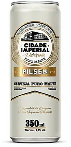 CERVEJA CIDADE IMPERIAL PURO MALTE PILSEN 350ML