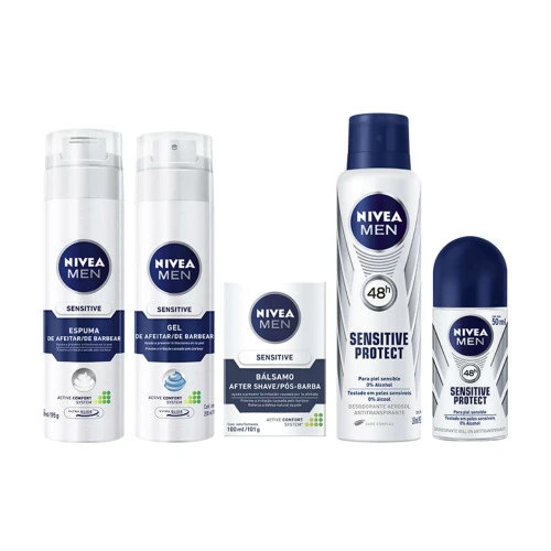 KIT FOR MEN NIVEA SENSITIVE GRÁTIS NECESSAIRE