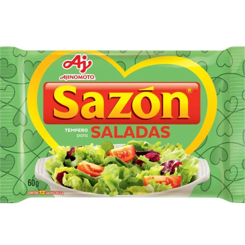 TEMPERO PARA SALADAS SAZON 60G