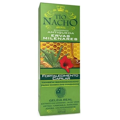 SHAMPOO ANTIQUEDA TÍO NACHO ERVAS MILENARES 415ML