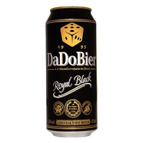 DADO BIER ROYAL BLACK LATA