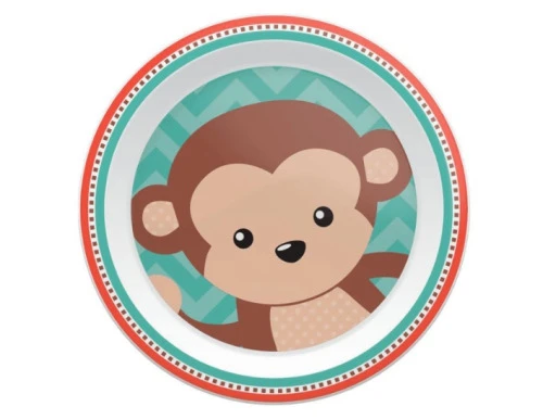 PRATINHO ANIMAL FUN MACACO BUBA