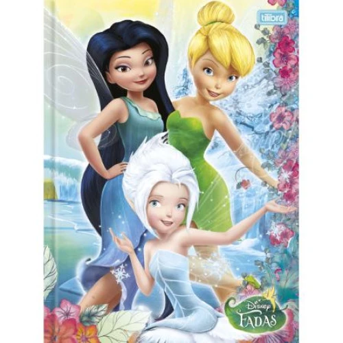 CADERNO BROCHURA CAPA DURA TOP UNIVERSITÓRIO FADAS 96 FOLHAS 431G TILIBRA