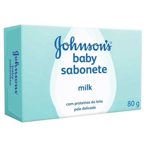 SABONETE EM BARRA MILK JOHNSONS BABY CAIXA 80G