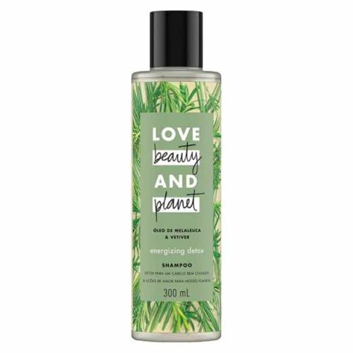SHAMPOO LOVE BEAUTY AND PLANET ENERGIZING DETOX 300ML